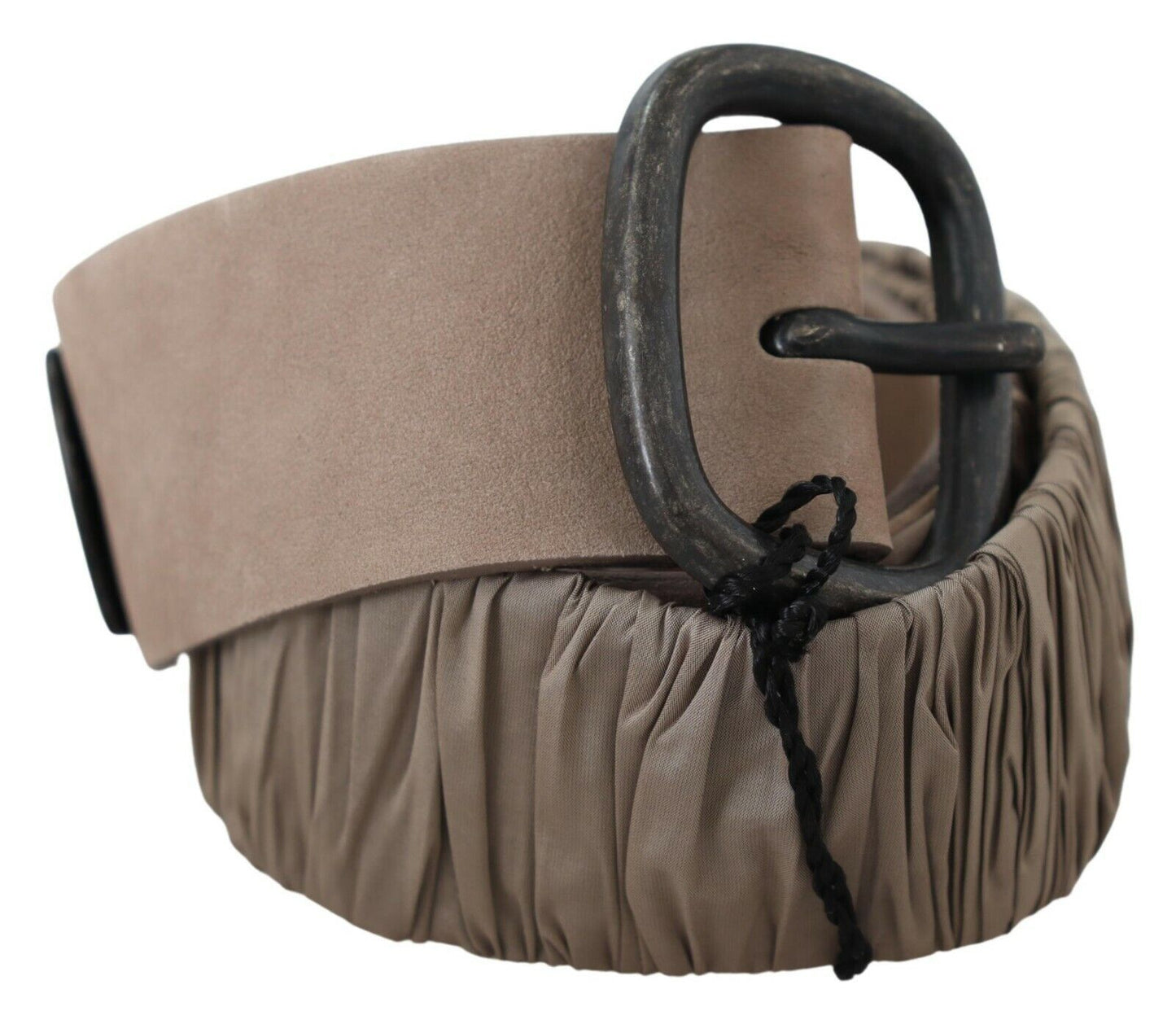 Eleganter brauner Leder-Modegürtel