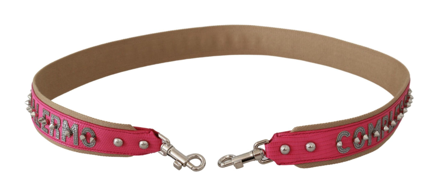 Pink Handbag Accessory Leather Shoulder Strap
