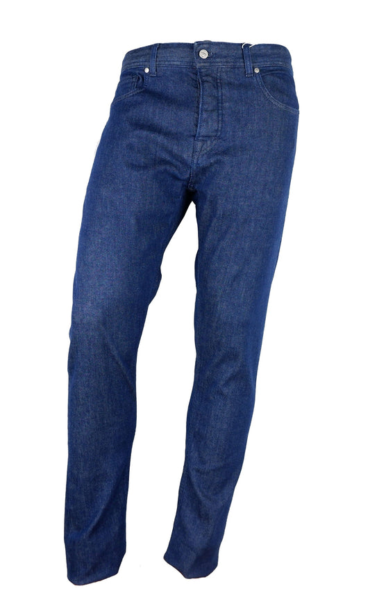 Eleganter dunkelblauer Denim für Herren