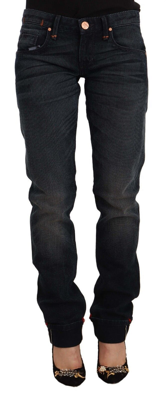 Vaqueros pitillo negros lavados y elegantes