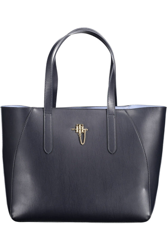 Blaue Polyethylen Damen Handtasche