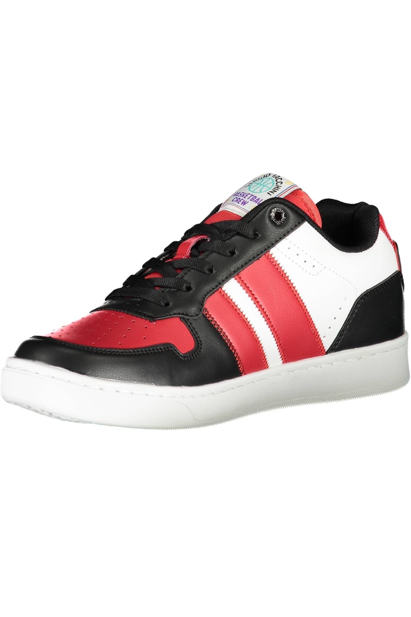 Schicke kontrastierende Sport-Sneakers mit Schnürung