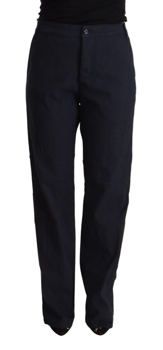 Elegante Karottenhose mit hoher Taille