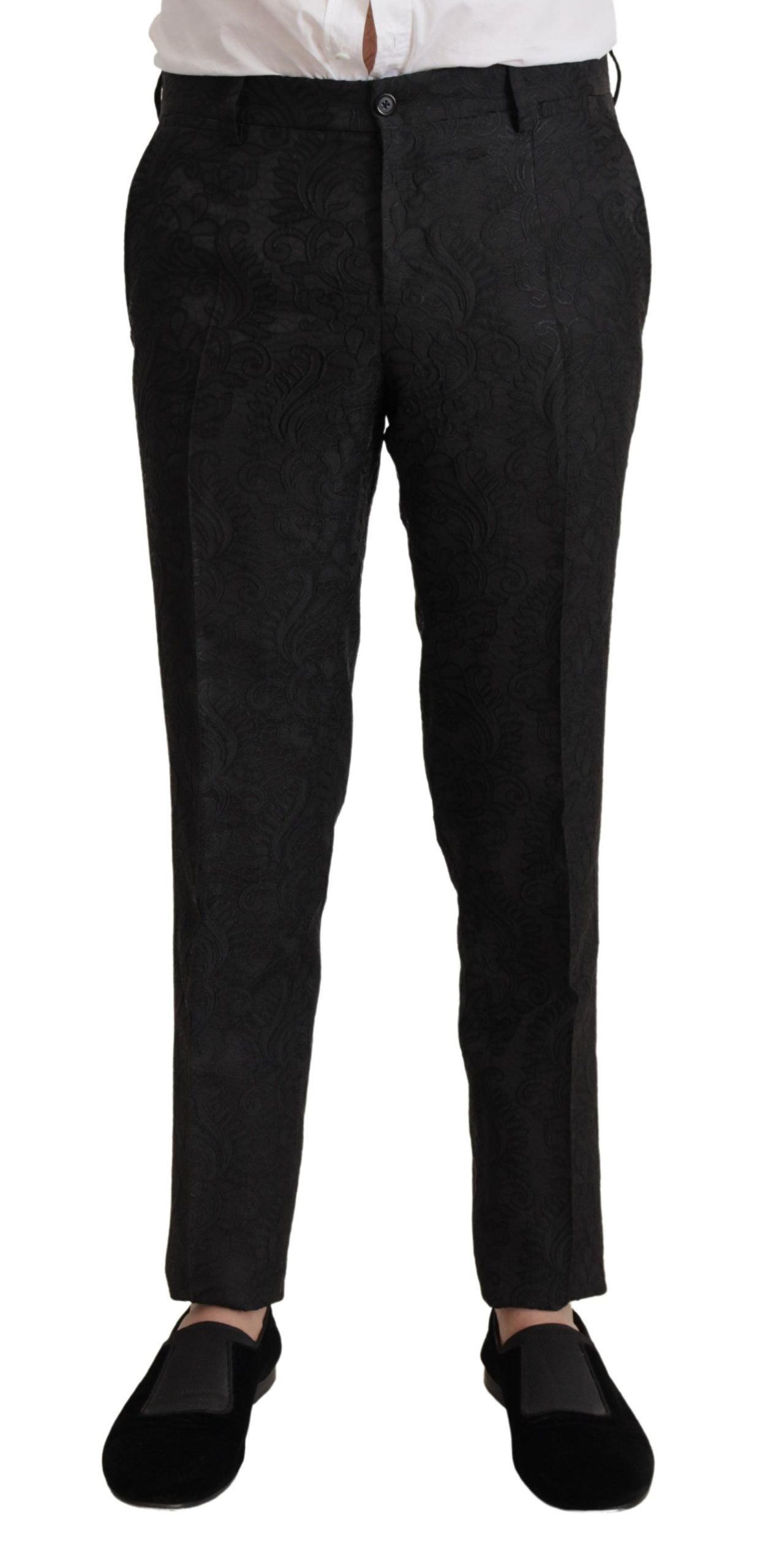 Glitzerndes schwarzes Martini-Anzug-Set