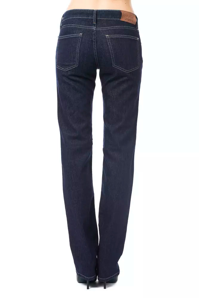 Blaue Jeans aus Baumwolle für Damen