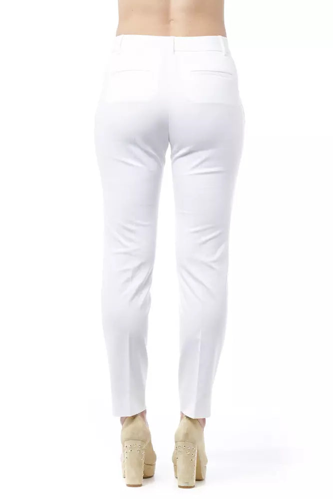Pantalones pitillo elegantes de cintura alta