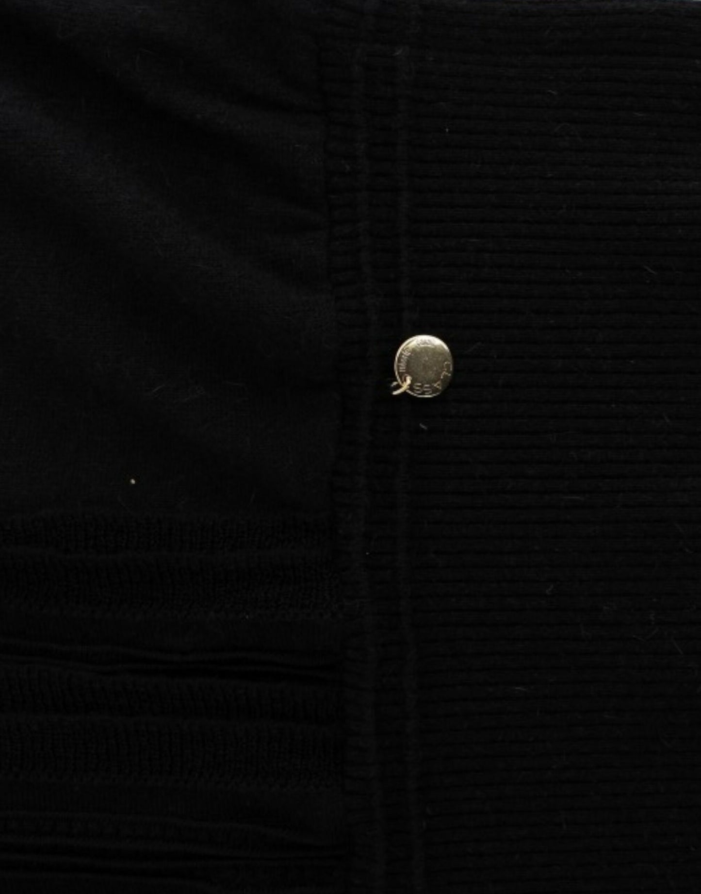 Black short sleeved jumper