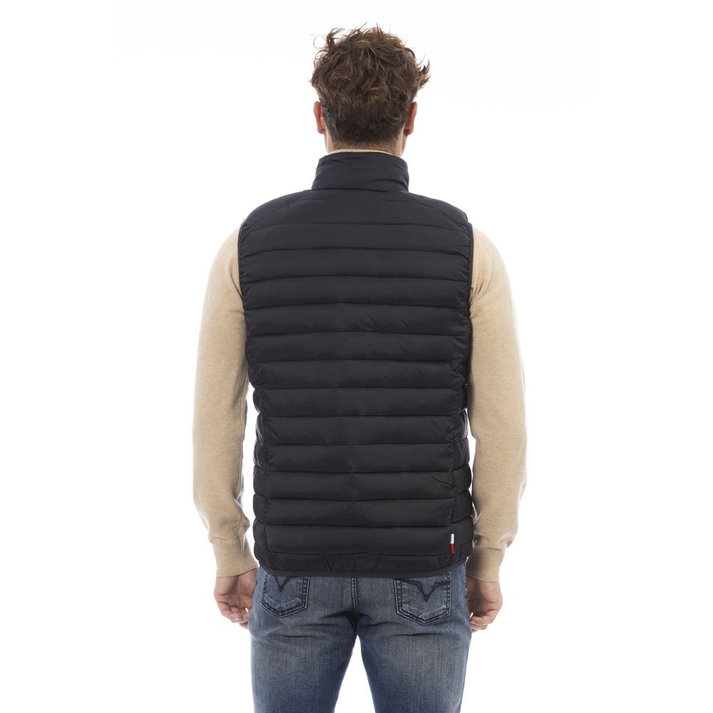 Chaleco de poliamida negro para hombre