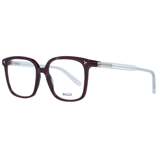Burgundy Plastic Glasses (Frames)