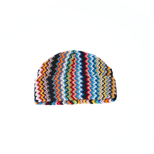 Gorro de lana multicolor para mujer