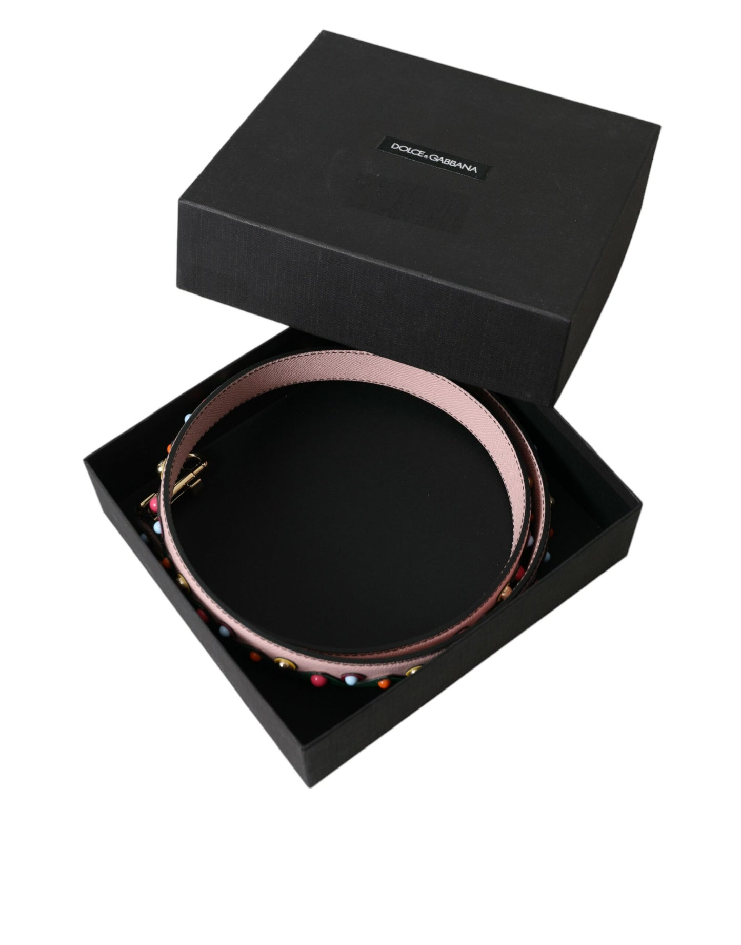 Accesorio para bolso de mano de cuero rosa con correa para el hombro