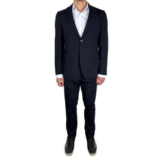 Eleganter zweiteiliger Anzug in Marineblau