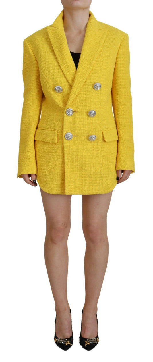 Conjunto de chaqueta y pantalón corto con doble botonadura de Yellow Peak