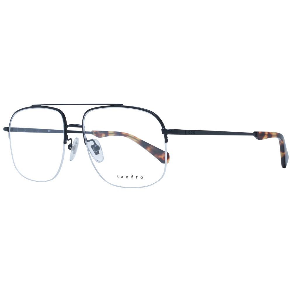 Black Metal Glasses (Frames)