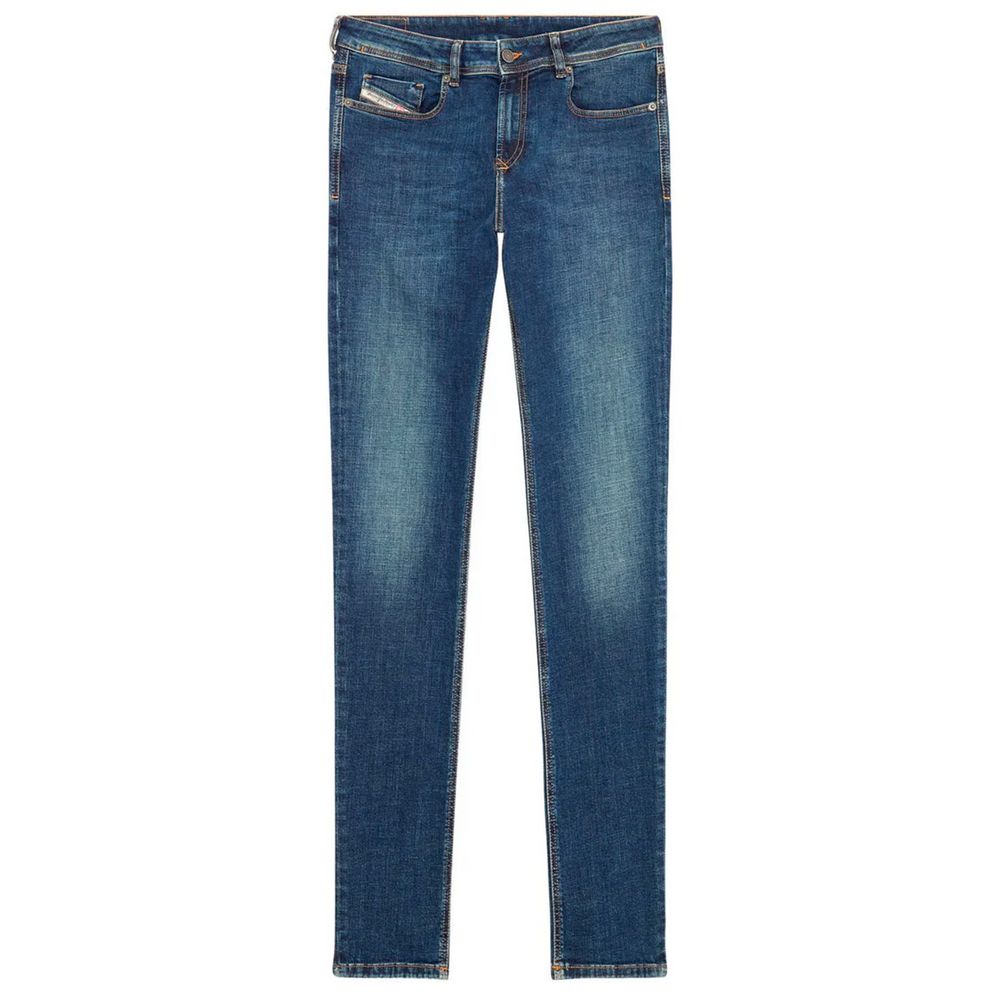 Pantalones y jeans de algodón azul