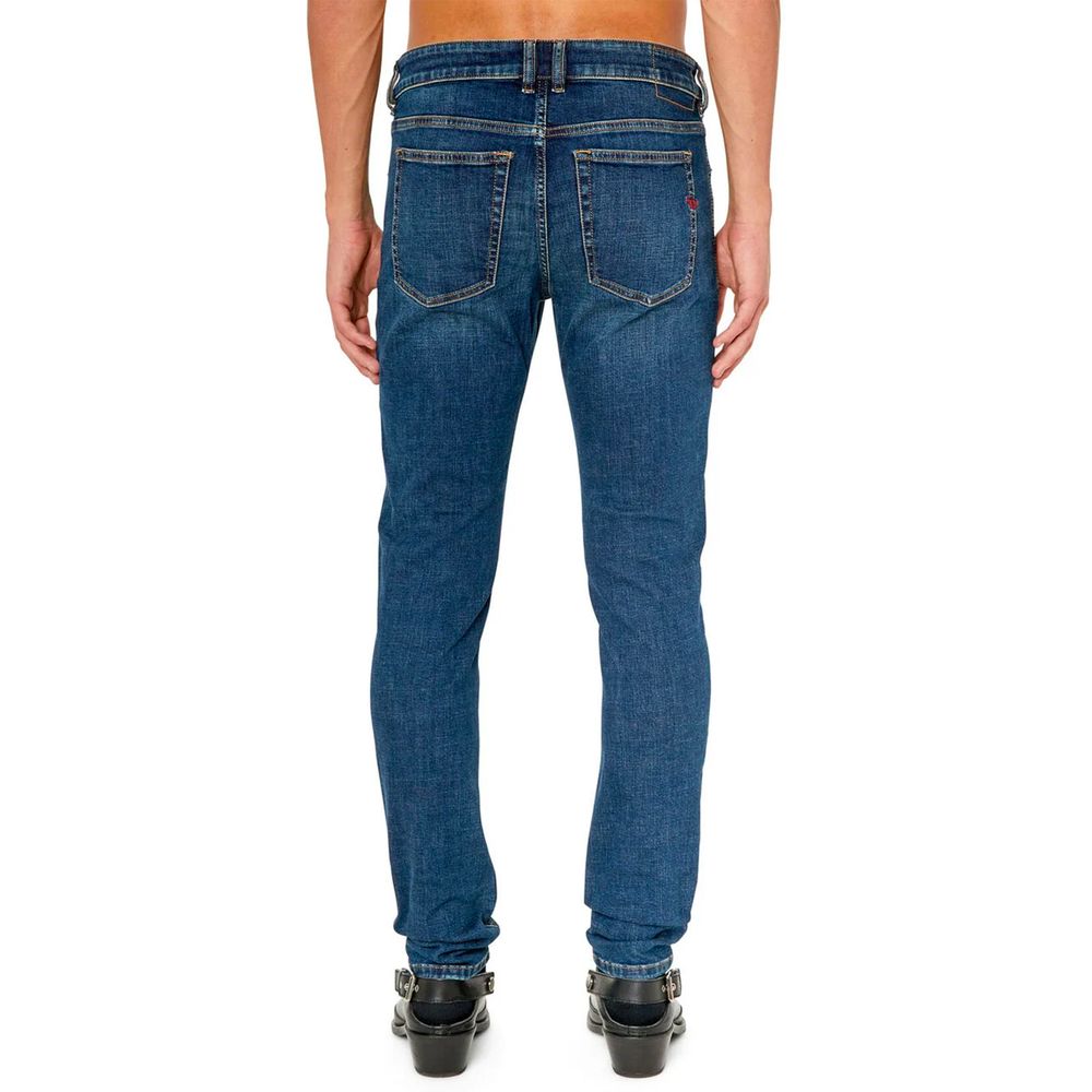 Pantalones y jeans de algodón azul
