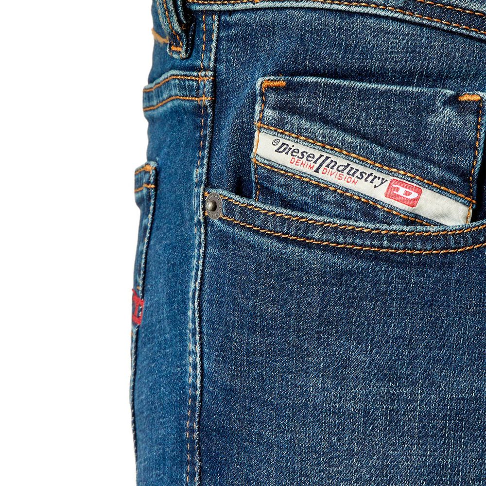 Pantalones y jeans de algodón azul