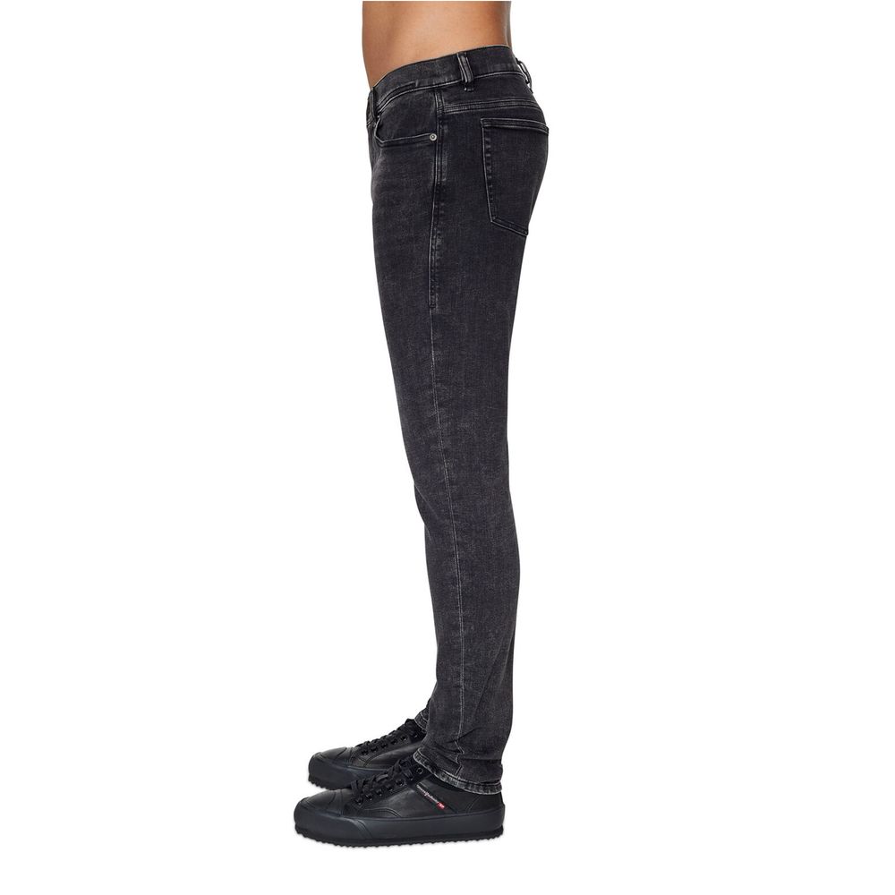 Pantalones y jeans de algodón negros