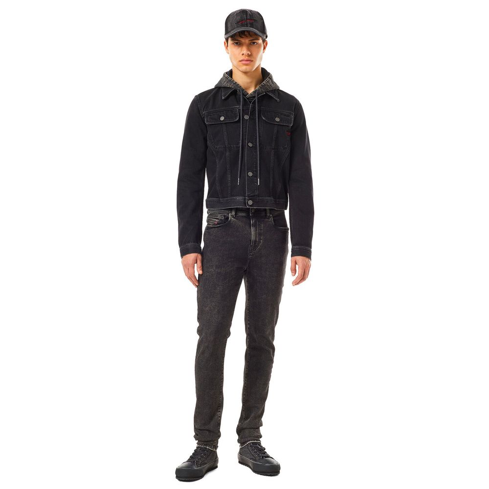 Pantalones y jeans de algodón negros