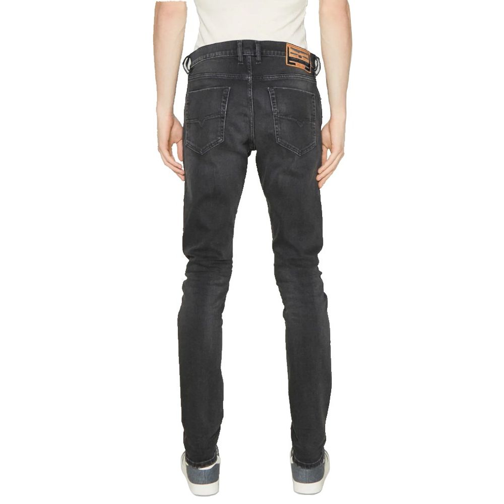 Pantalones y jeans de algodón negros