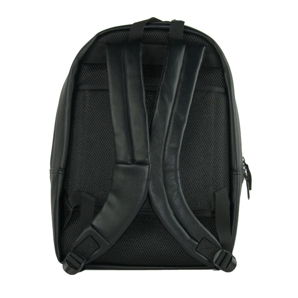 Mochila de polietileno negra para hombre