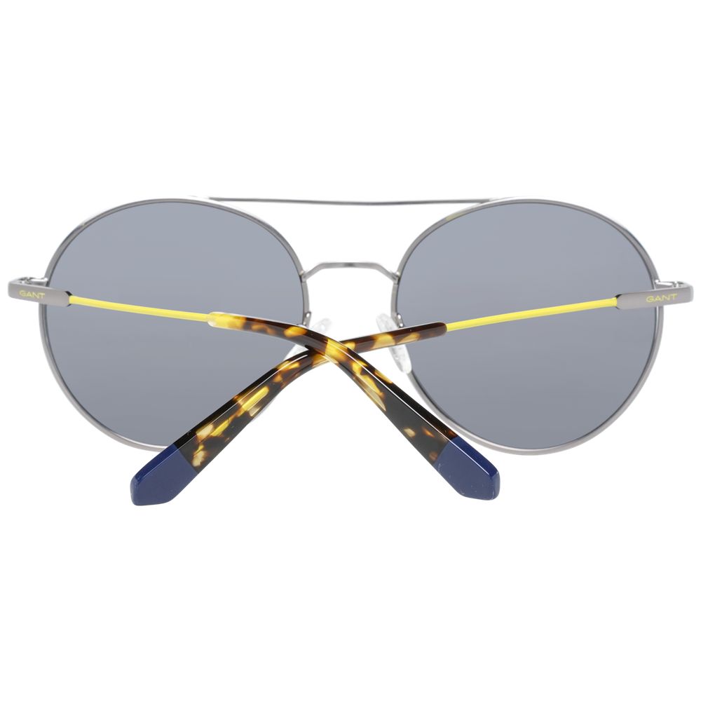 Gray Metal Sunglasses