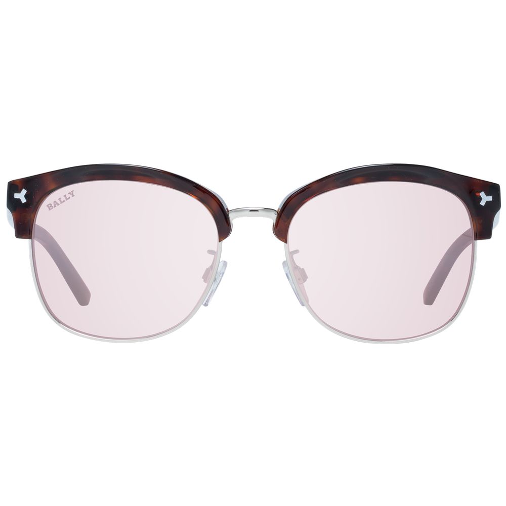 Brown Metal & Plastic Sunglasses