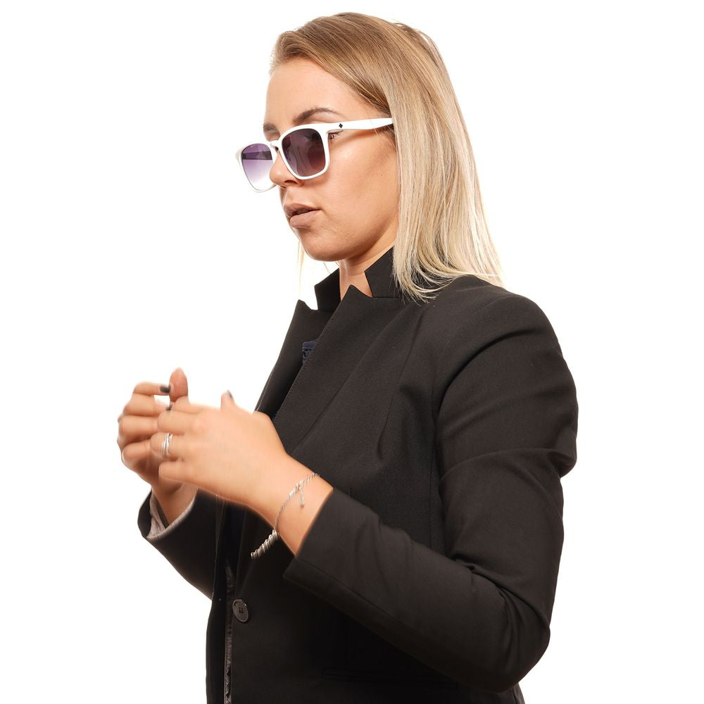 White Plastic Sunglasses