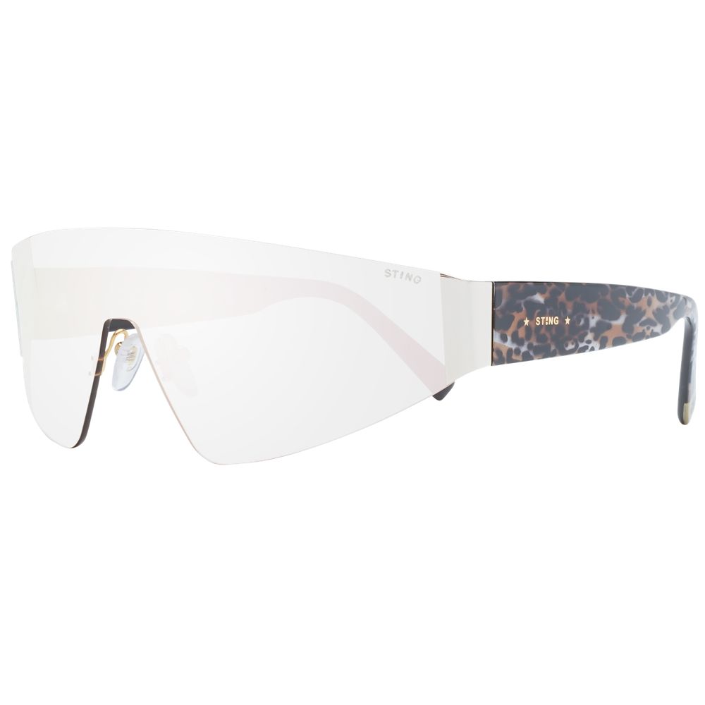 Rose Gold Metal Sunglasses