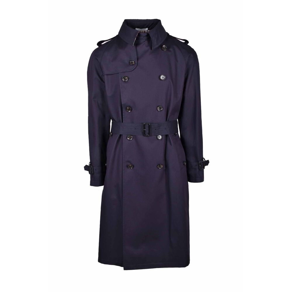 Blaue Baumwolljacke