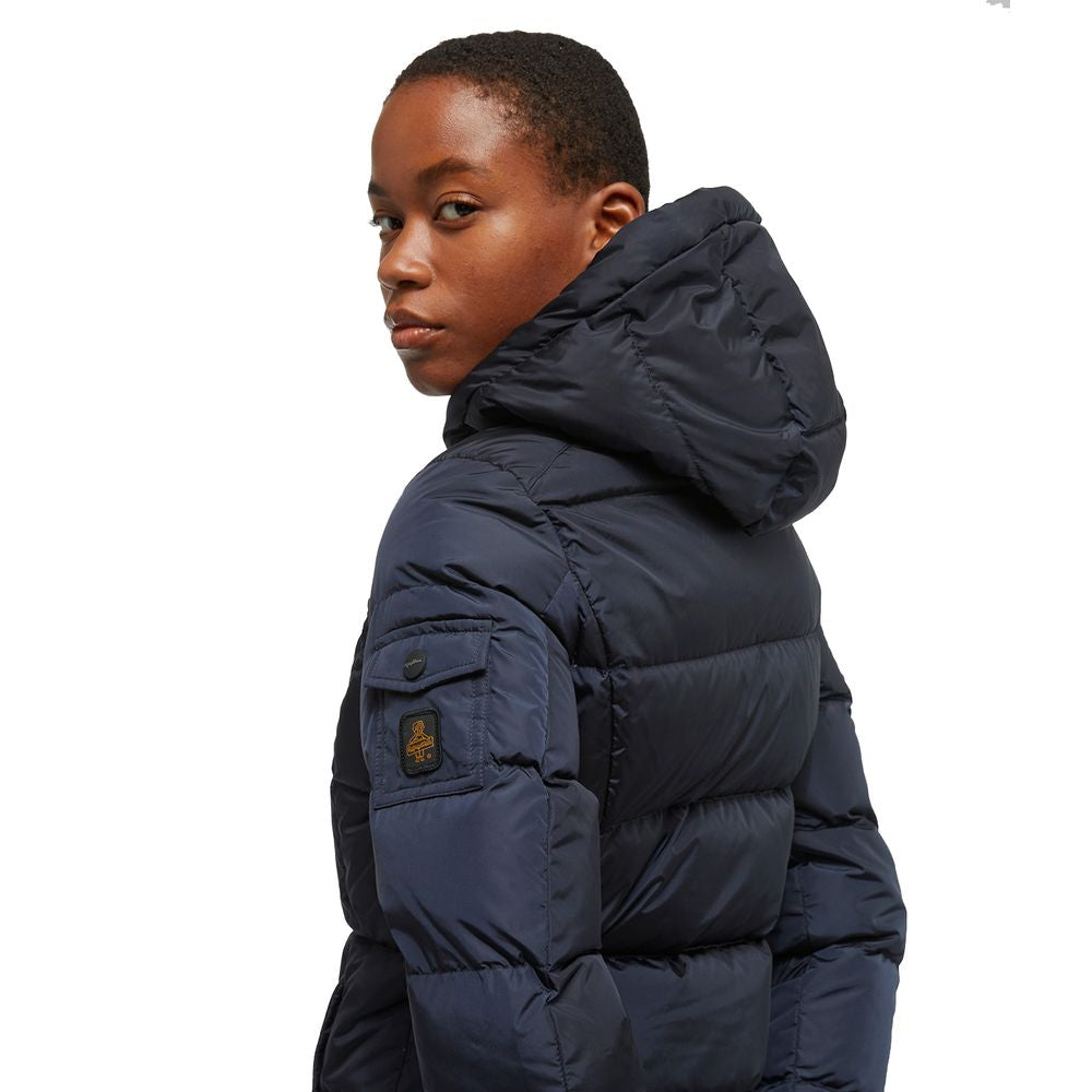 Chaquetas y abrigos de nailon azul