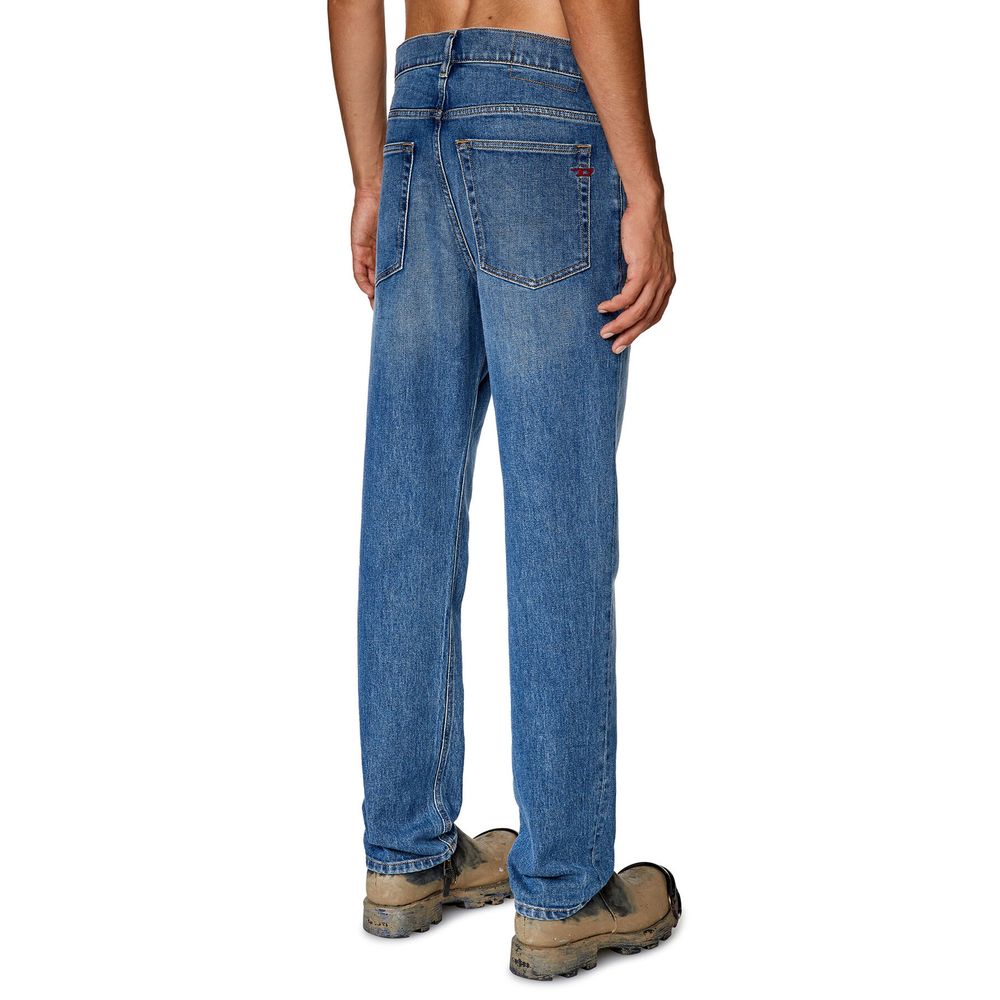 Pantalones y jeans de algodón azul