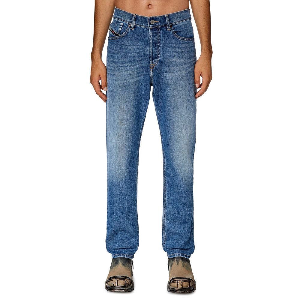 Pantalones y jeans de algodón azul