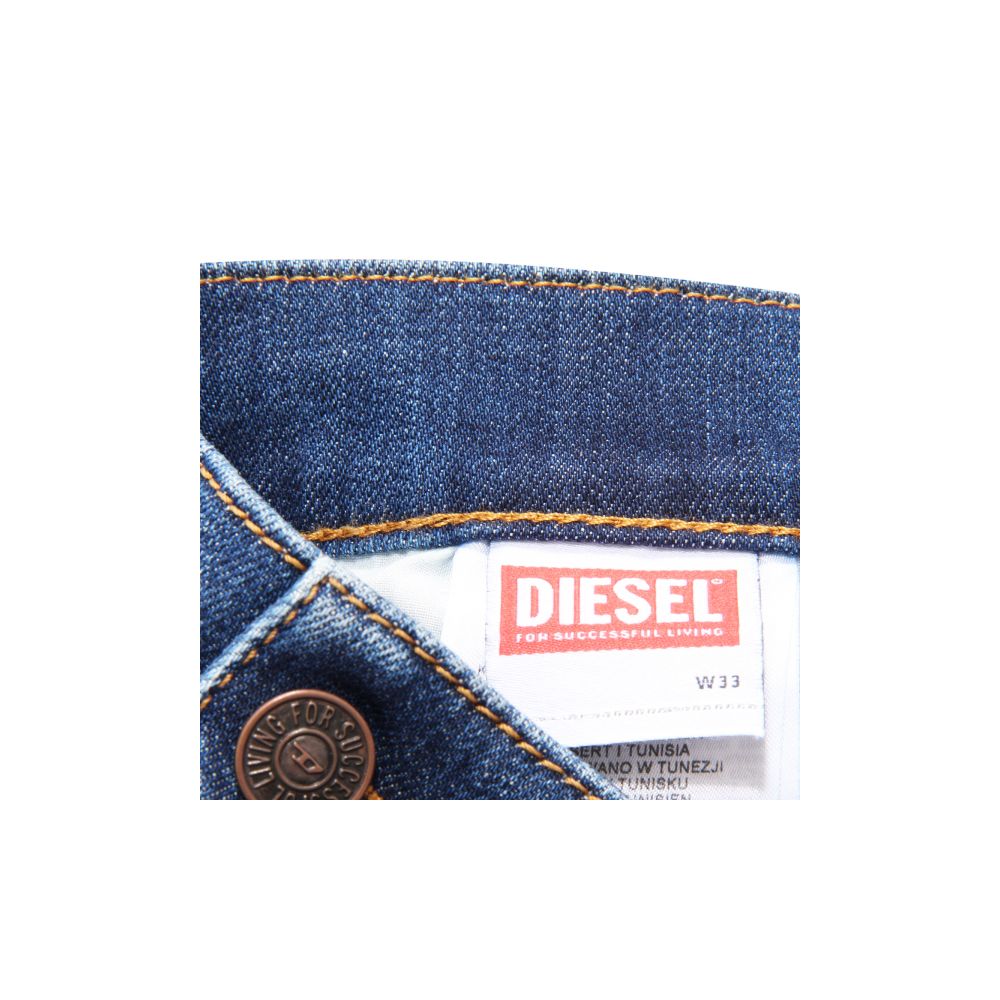 Pantalones y jeans de algodón azul