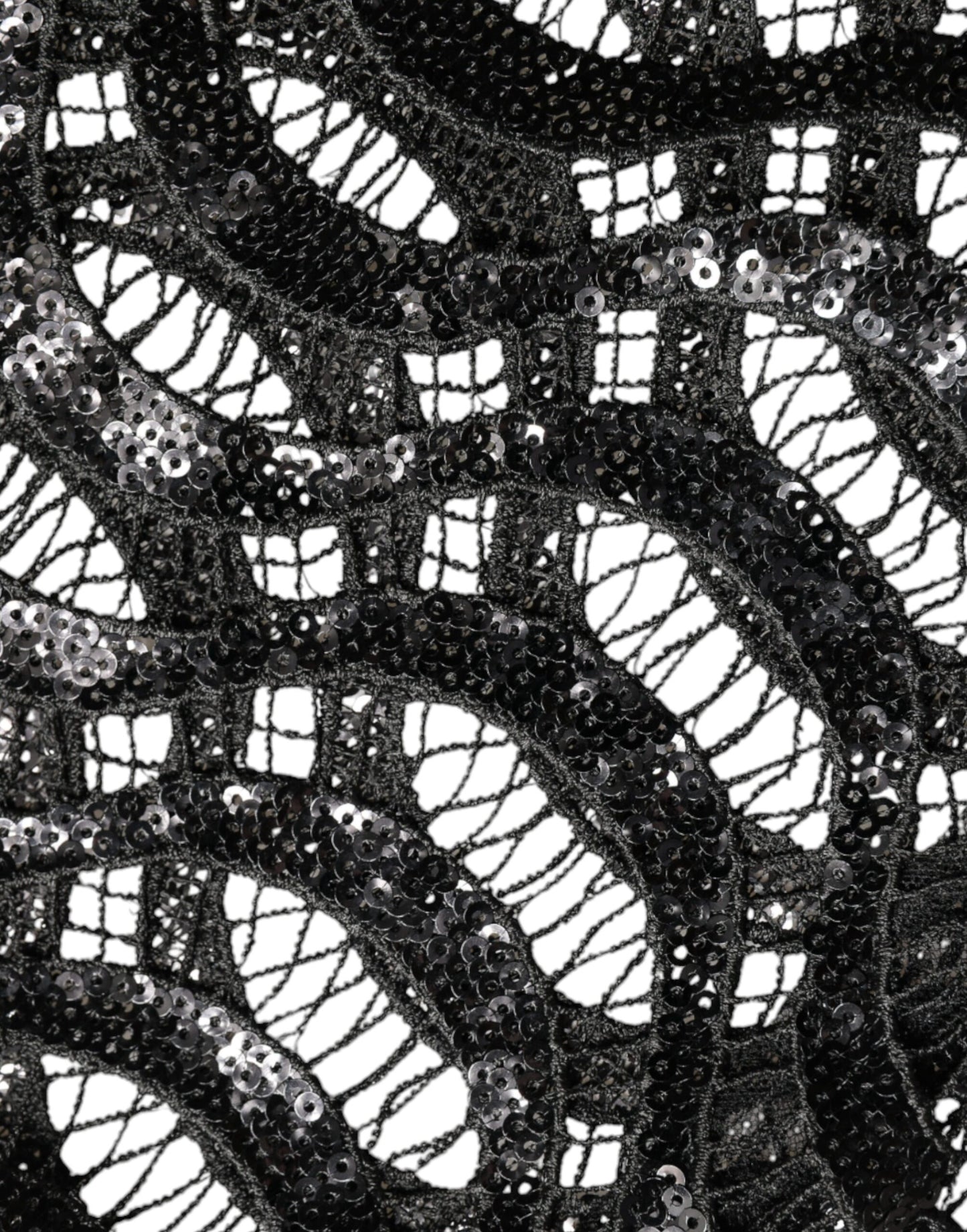 Schwarzes ärmelloses Tank-Bluse-Top mit Pailletten