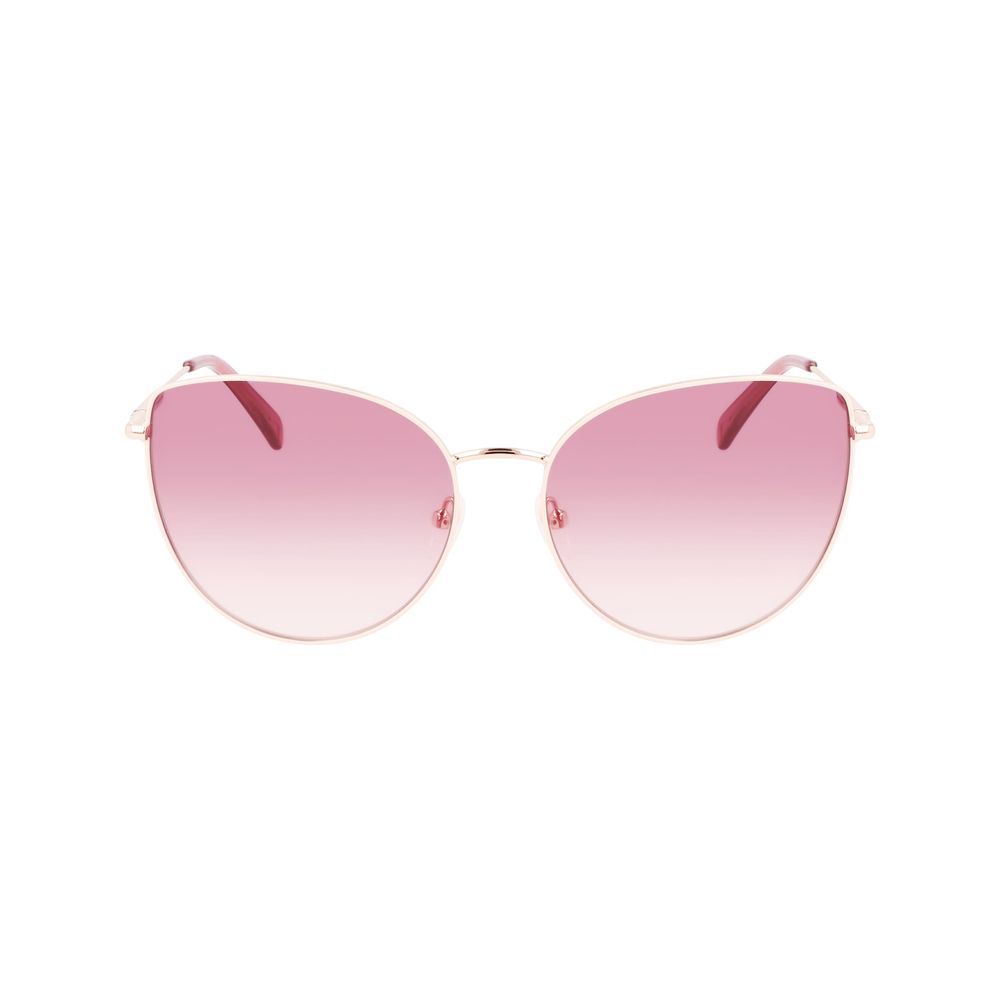 Mehrfarbige Sonnenbrille aus Metall