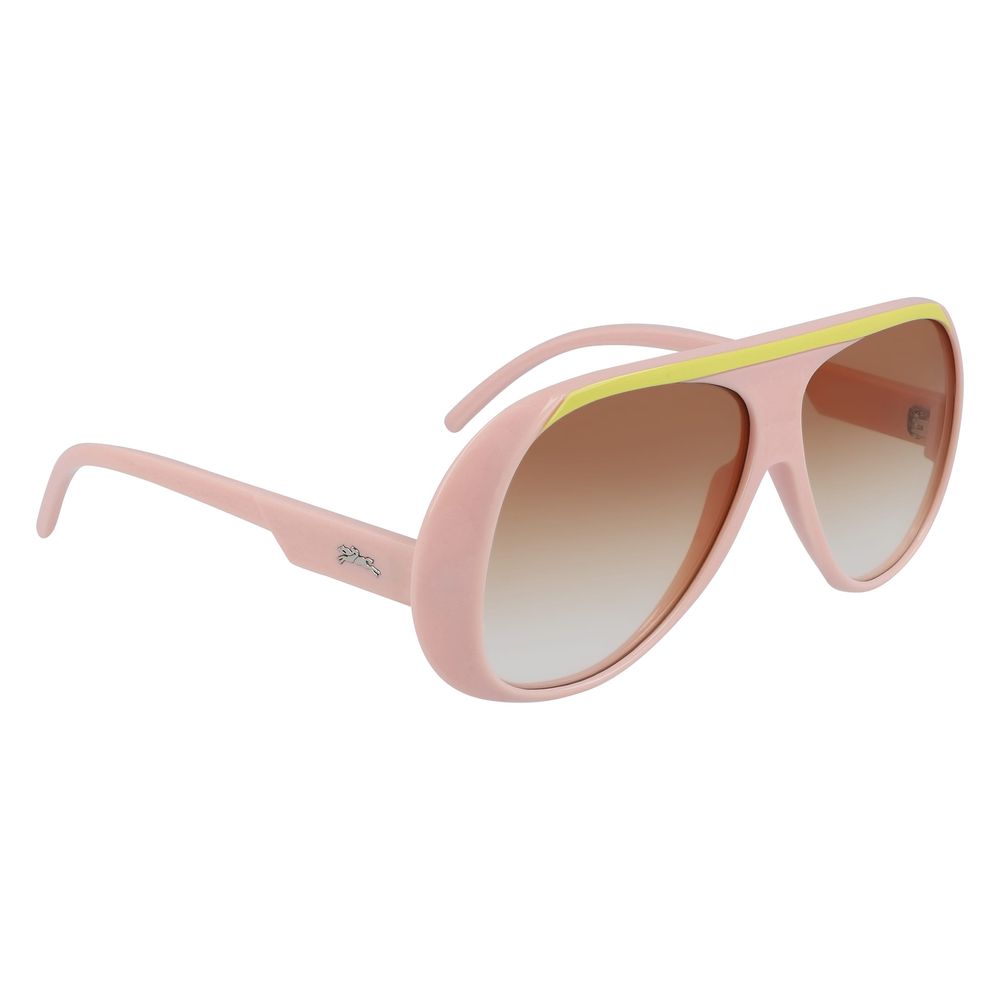 Gafas de sol de plástico de color rosa