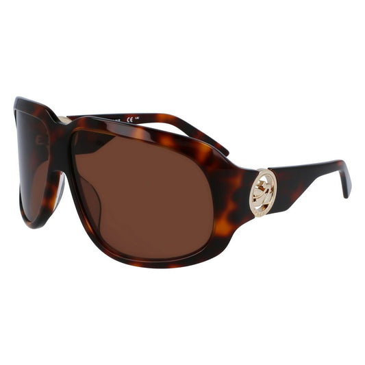Gafas de sol de acetato marrón