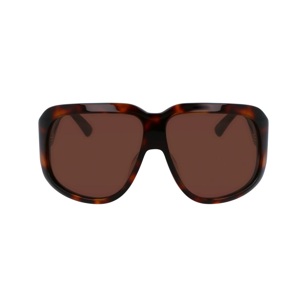 Braune Sonnenbrille aus Acetat