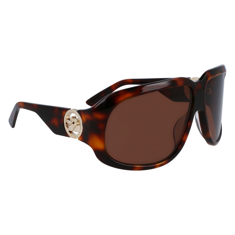 Braune Sonnenbrille aus Acetat