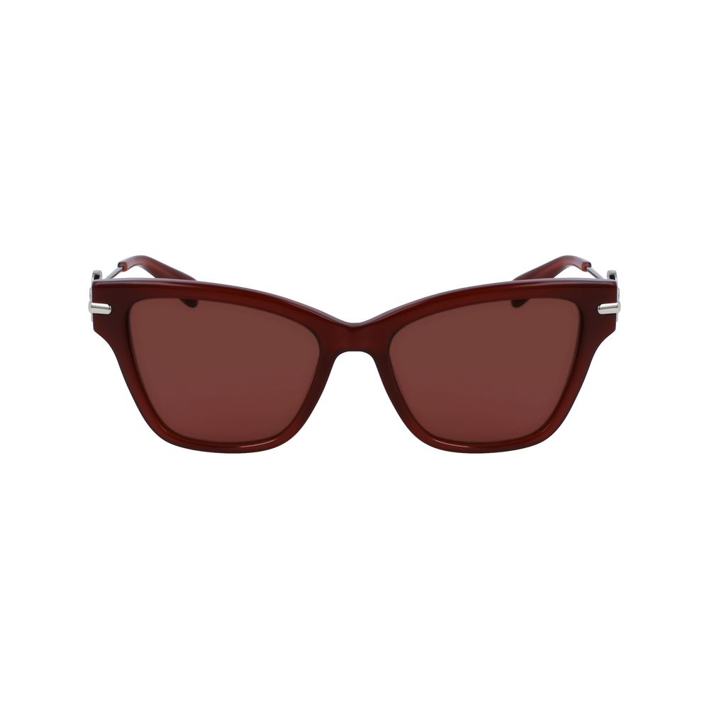 Braune Sonnenbrille aus Acetat