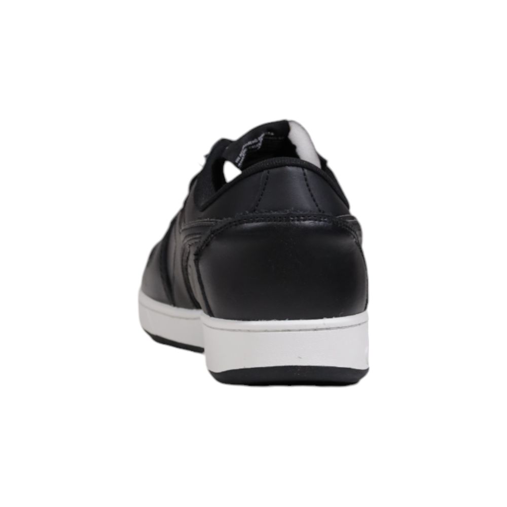 Zapatillas de piel negras