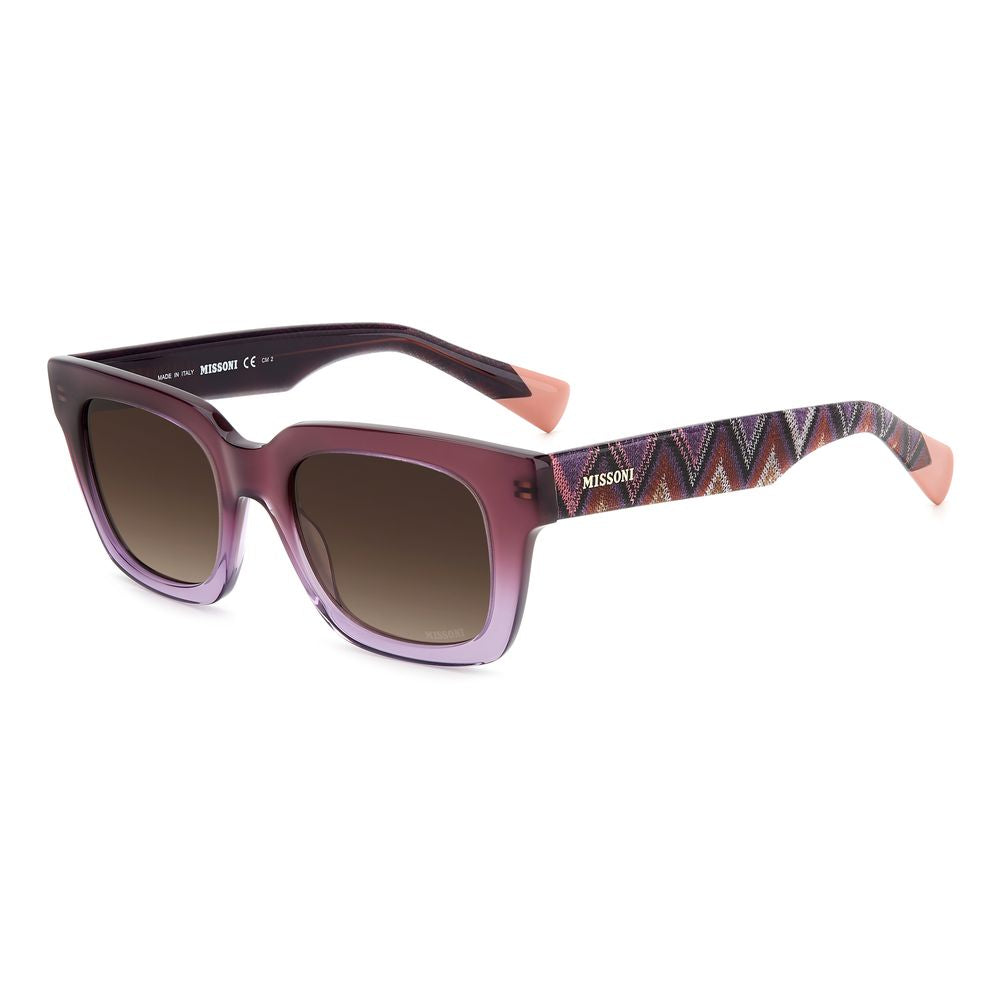 Gafas de sol de acetato de color morado