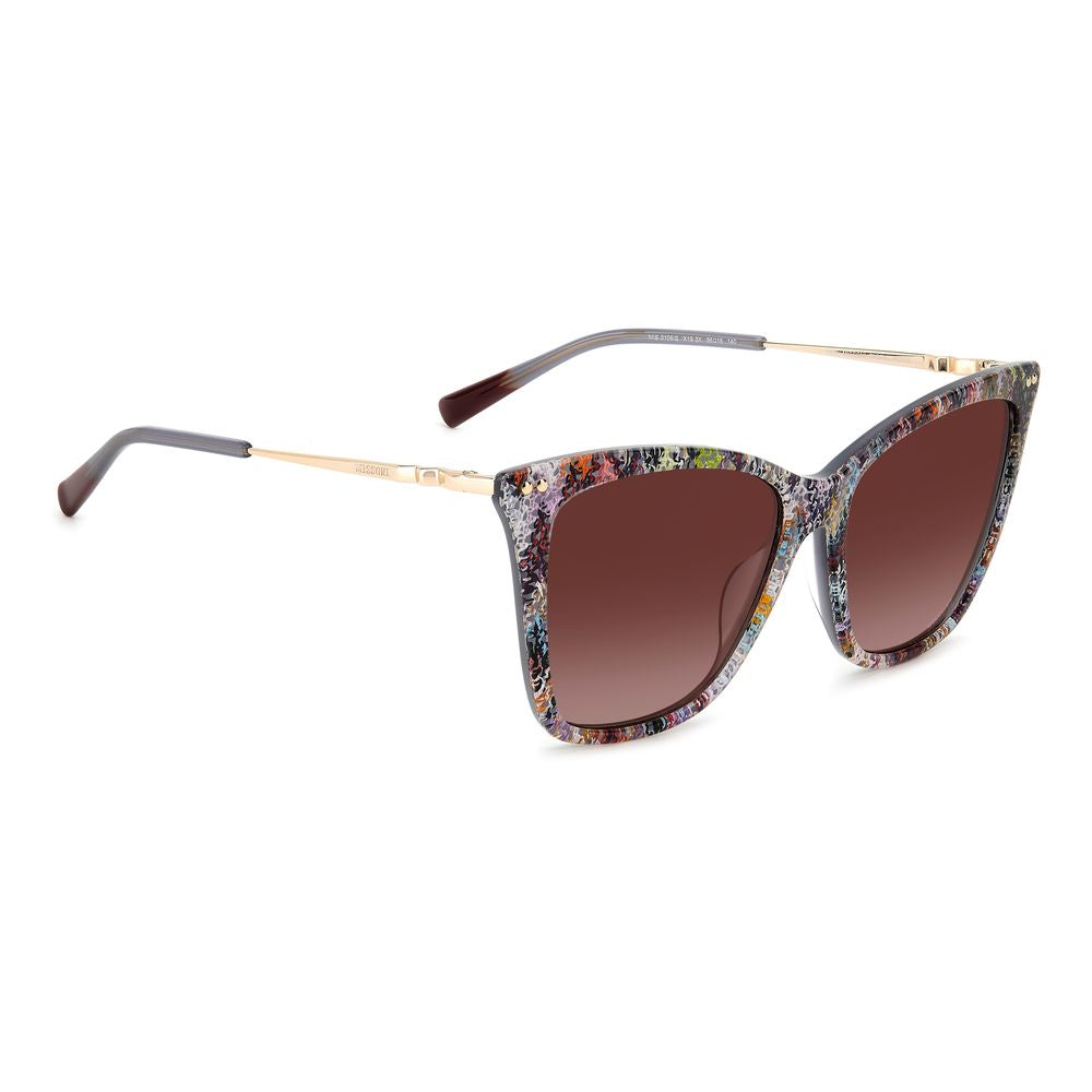 Gafas de sol de acetato multicolor