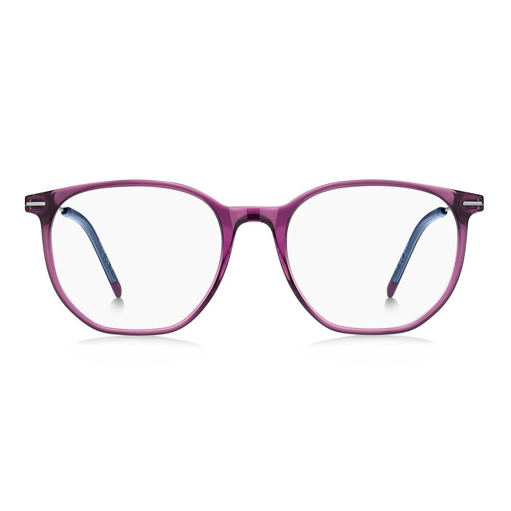 Monturas de acetato de color violeta claro