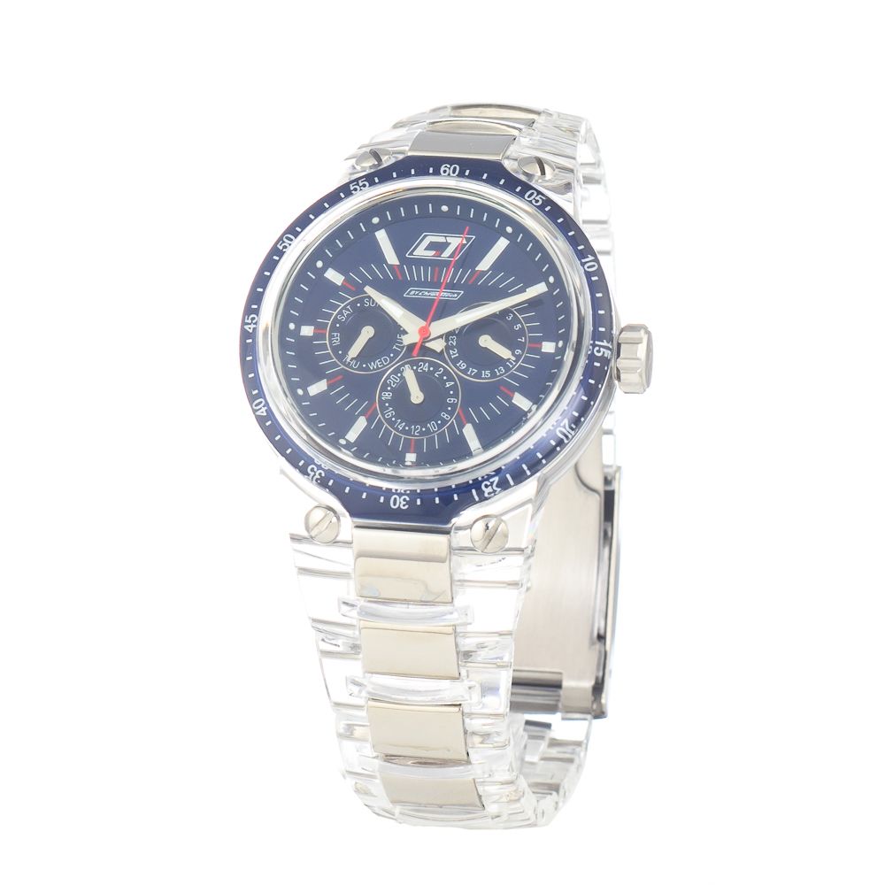 Transparent Polycarbonate Dress Watch