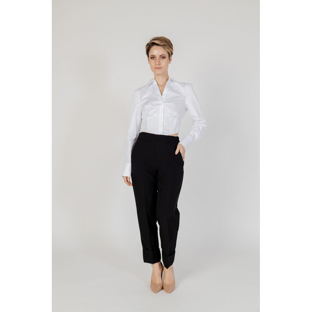 Black Polyester Pant
