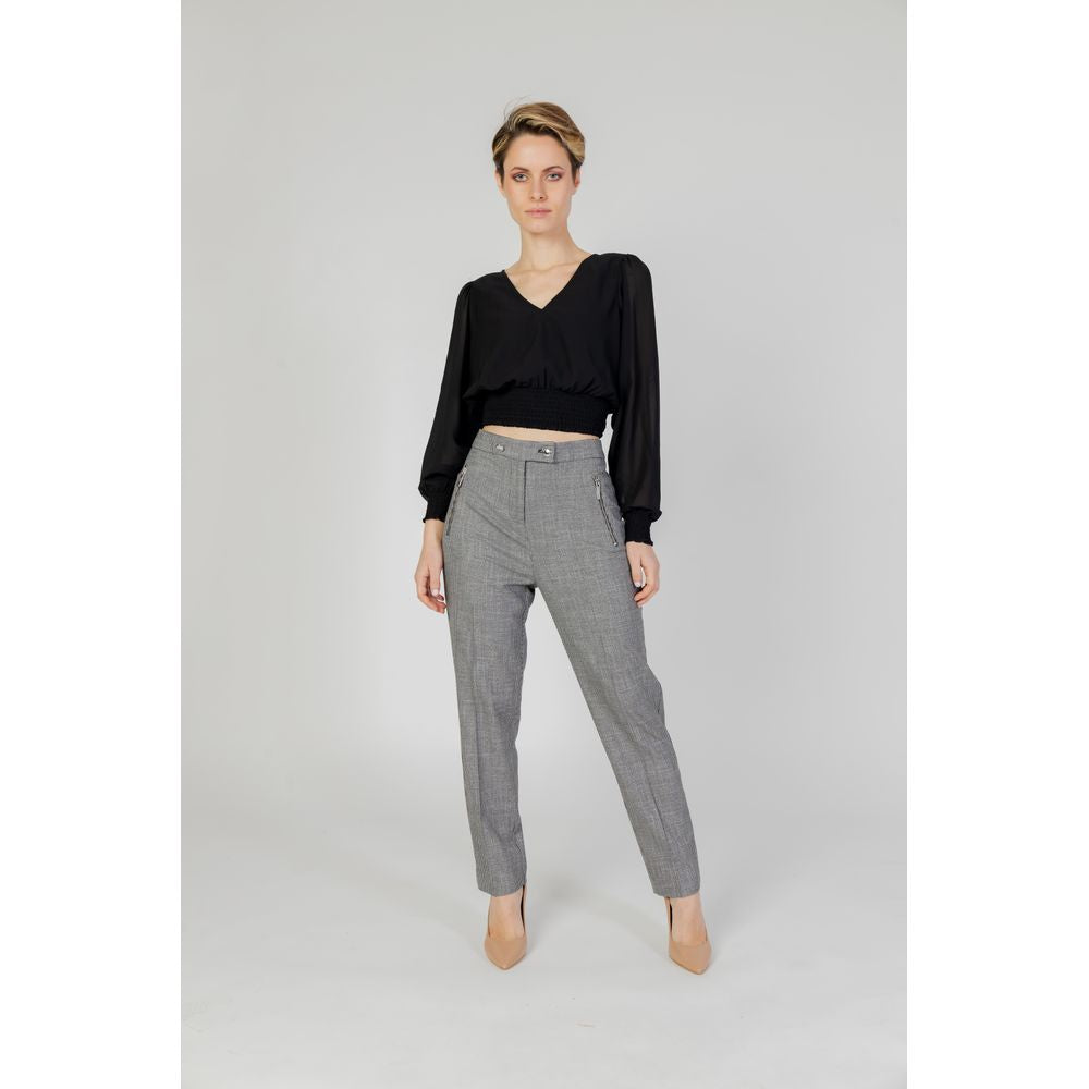 Black Polyester Pant