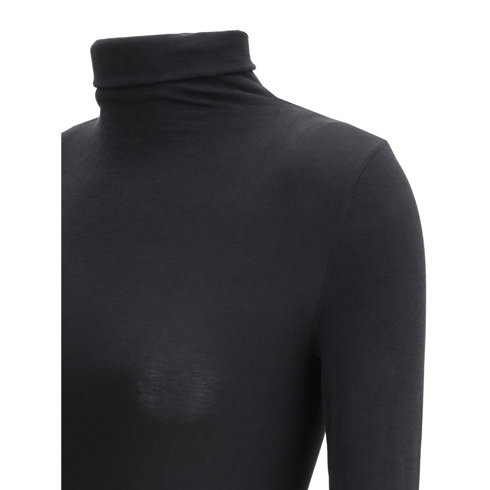 Black Polyamide Top