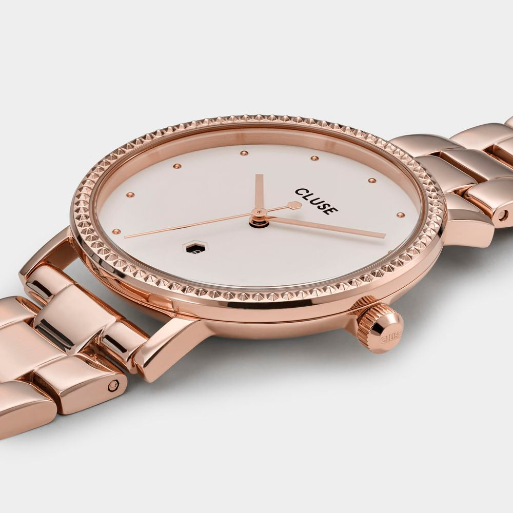 Multicolor Stainless Steel Dress Watch